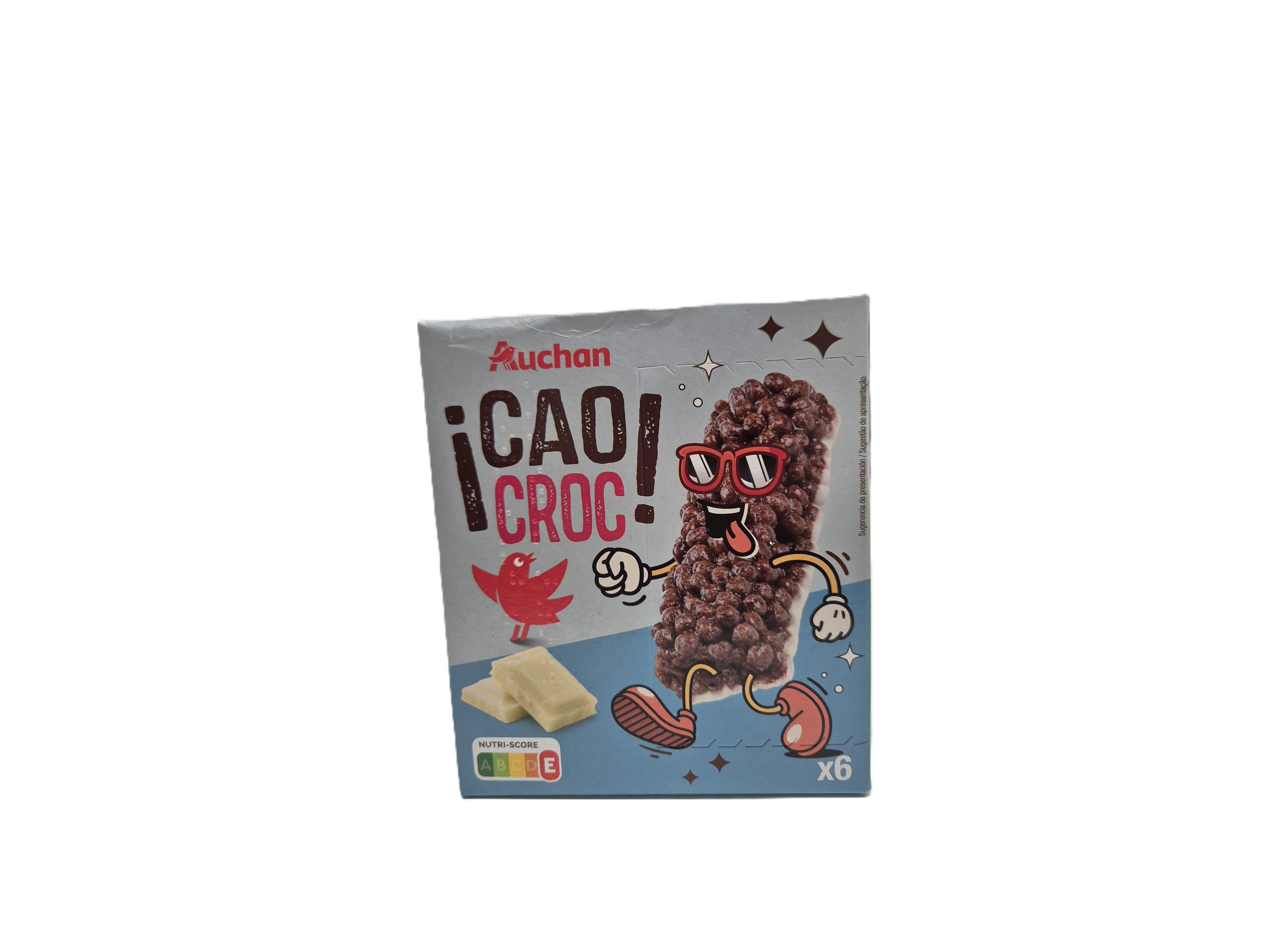 BARRAS CEREAIS AUCHAN CAO CROC 138G(6X23G) image number 0