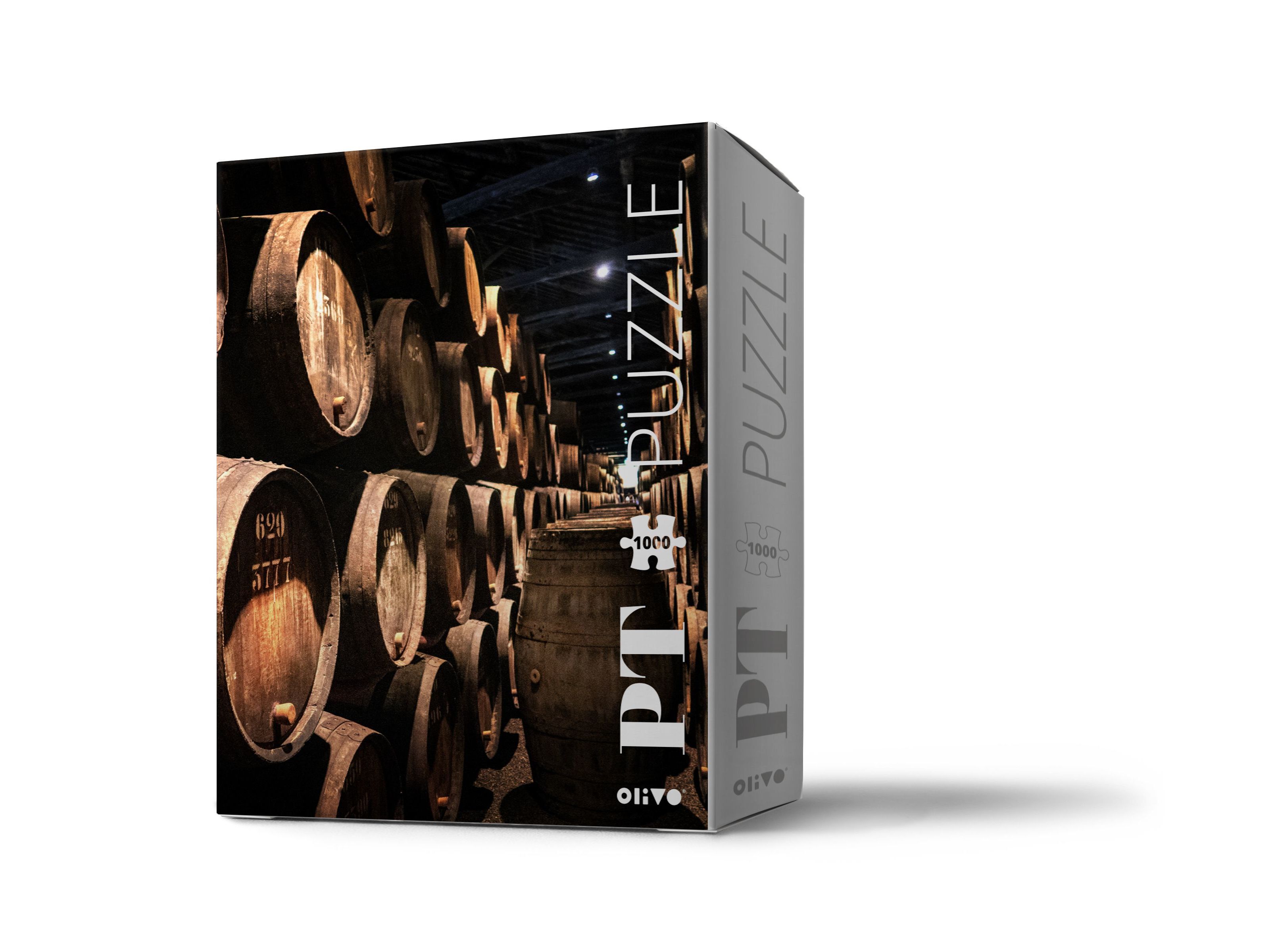 PUZZLE ADEGA OLIVO 1000 PE&Ccedil;AS
