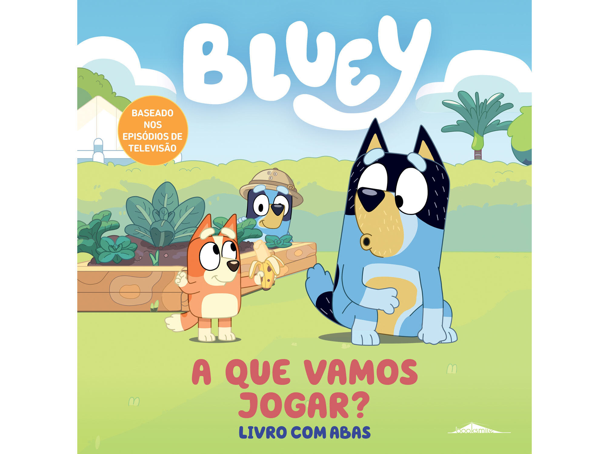 LIVRO BLUEY: A QUE VAMOS JOGAR ? LIVRO COM ABAS image number 0