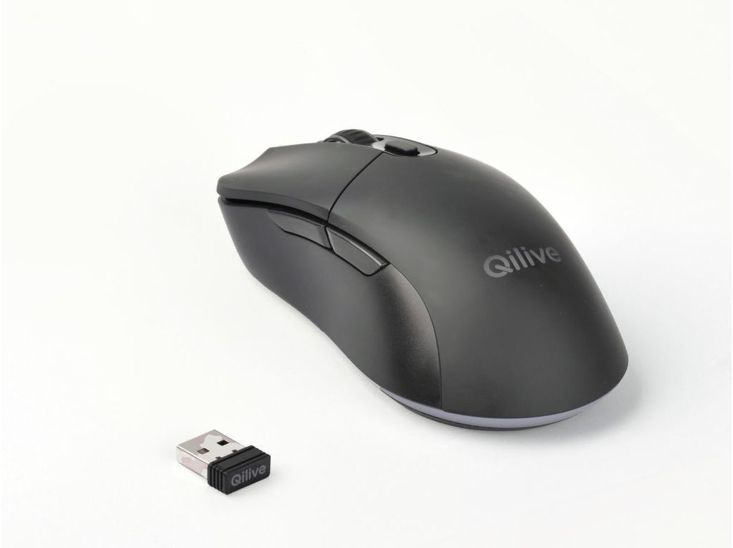 RATO GAMING SEM FIO QILIVE Q.3509 PRETO image number 1