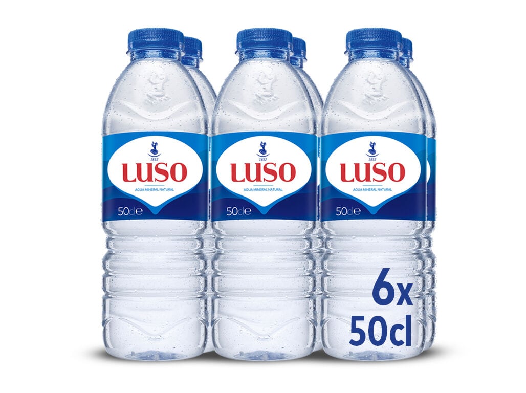 AGUA MINERAL LUSO 6X0.50L (SDR)
