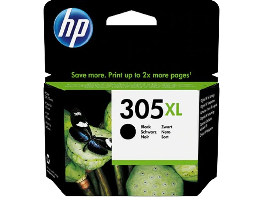 TINTEIRO ORIGINAL HP 305XL BLACK