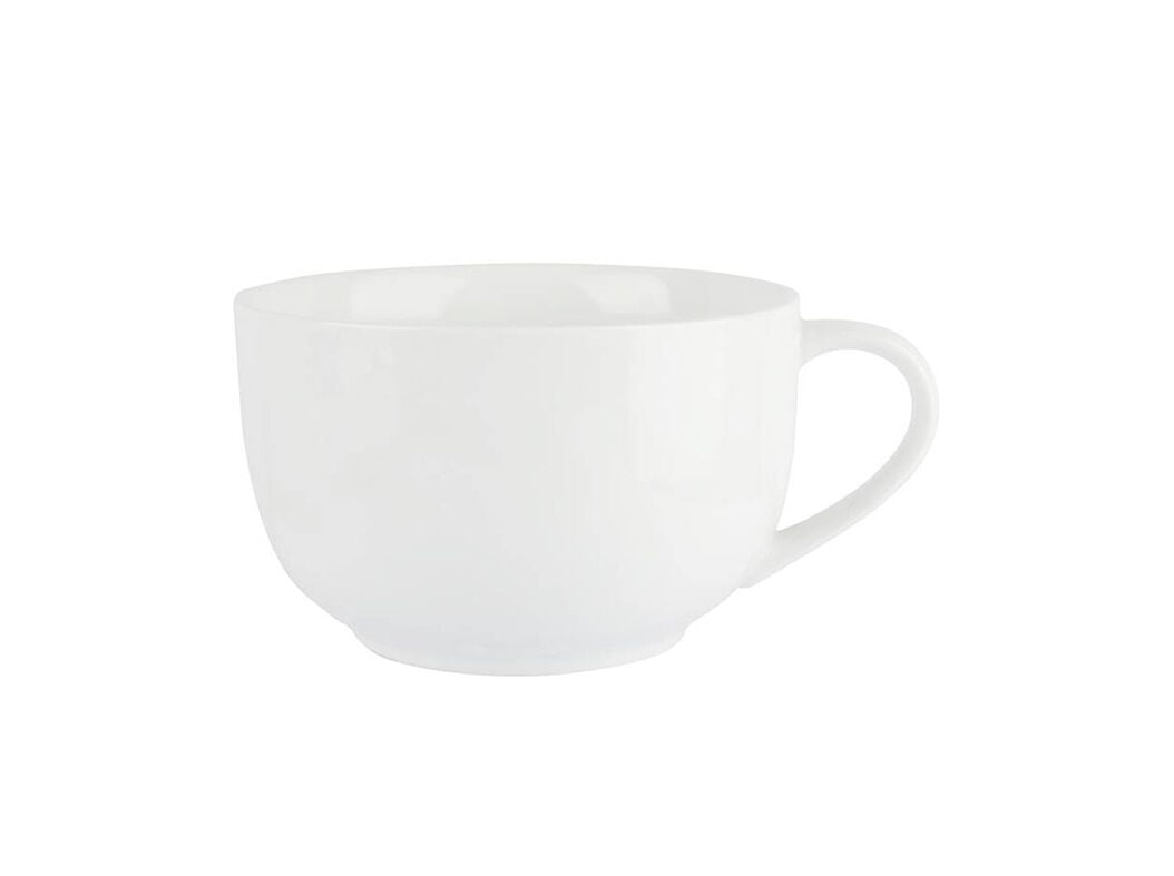 CANECA JUMBO OLYMPIA ACTUEL BRANCO PORCELANA 720ML
