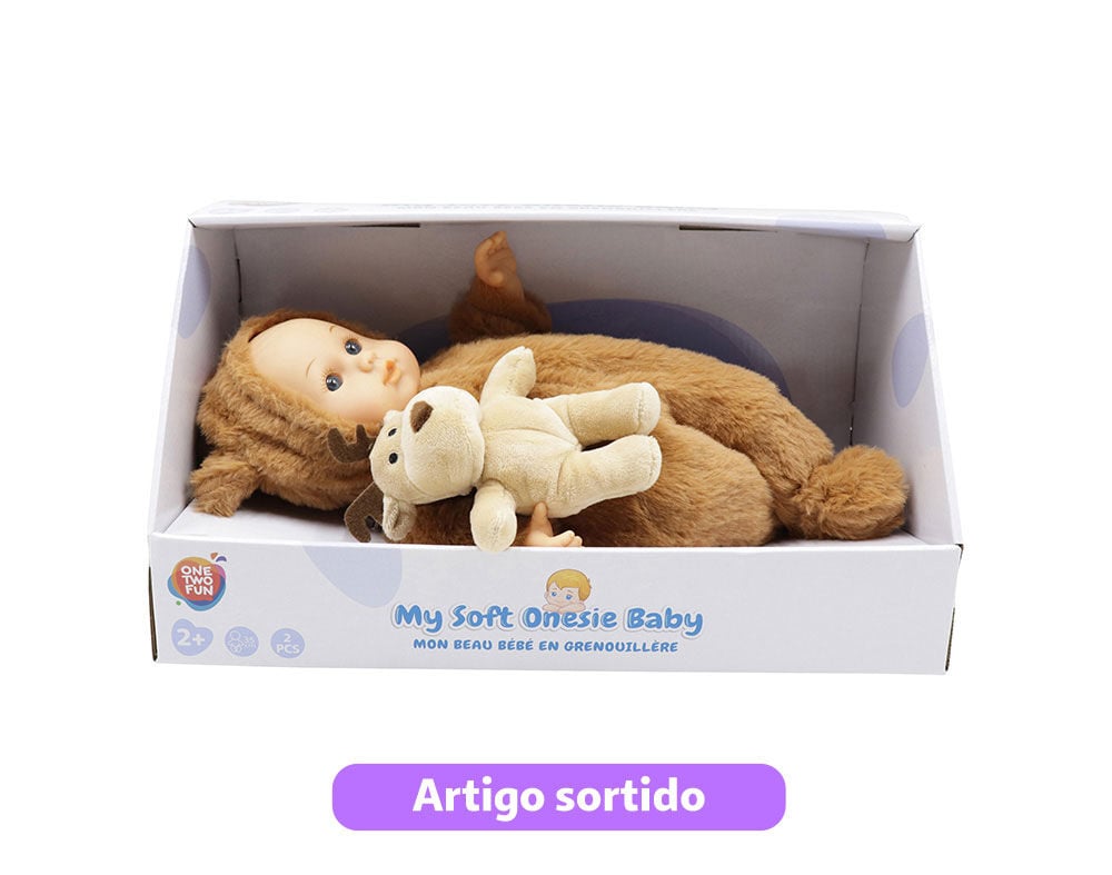 O MEU BEB&Eacute; ONE TWO FUN 35CM image number 0