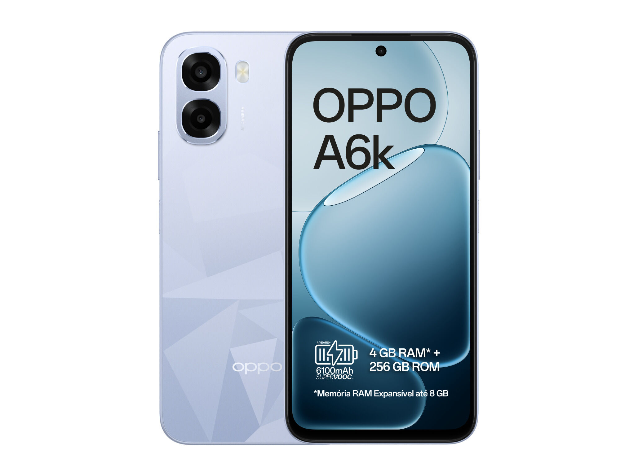 SMARTPHONE OPPO A6K AZUL CRISTAL 4/256GB