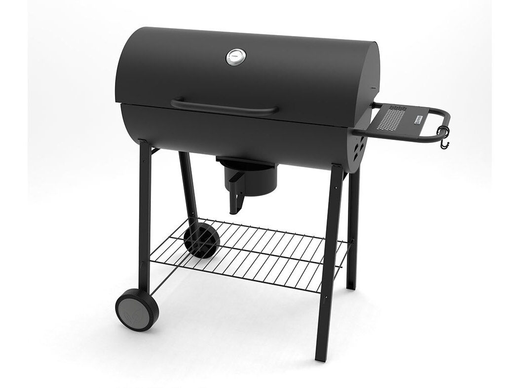 BARBECUE A CARV&Atilde;O GARDENSTAR COM RODAS 100X58X98CM