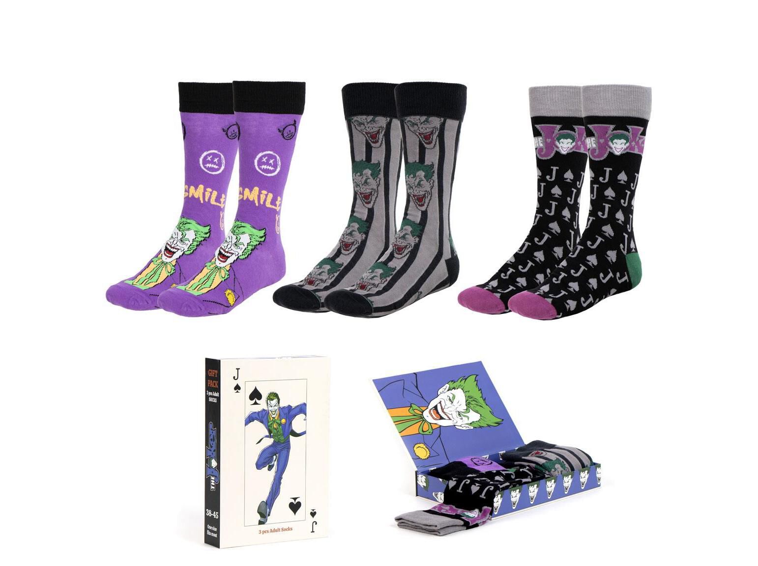 GIFTSET JOKER PACK 3 PARES DE MEIAS image number 0