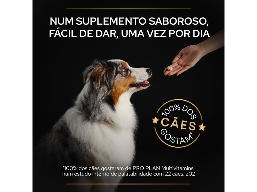 SUPLEMENTO PARA C&Atilde;O PRO PLAN MULTIVITAMINAS 67G image number 2