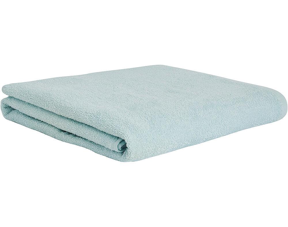 LEN&Ccedil;OL DE BANHO AUCHAN ESSENCIAL 300G AZUL 100X150CM