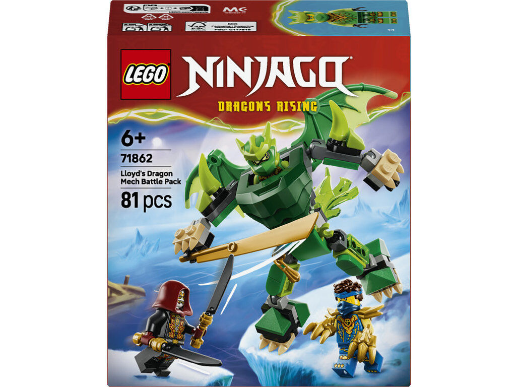 ROBOT DRAG&Atilde;O LEGO NINJAGO PACK 71862