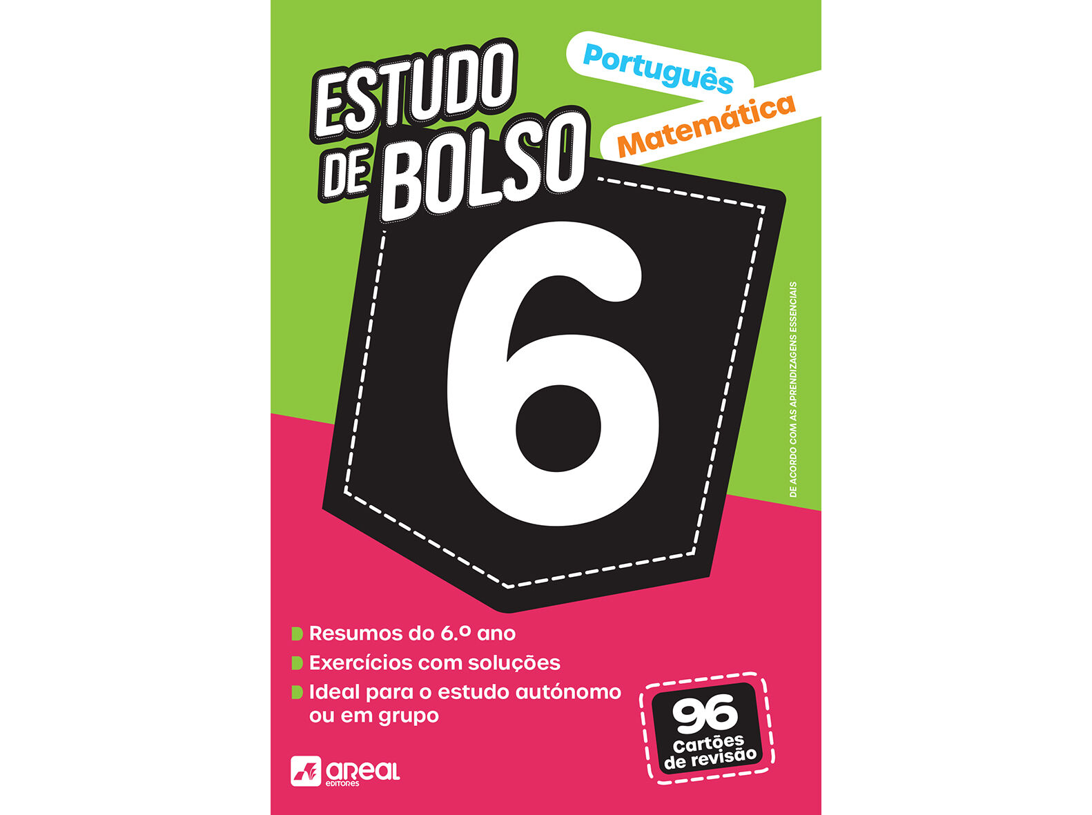 LIVRO ESTUDO DE BOLSO: PORTUGU&Ecirc;S E MATEM&Aacute;TICA - 6. image number 0