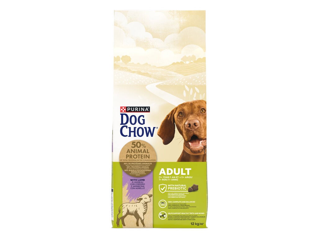 RA&Ccedil;&Atilde;O PARA C&Atilde;O DOG CHOW BORREGO 12KG image number 1