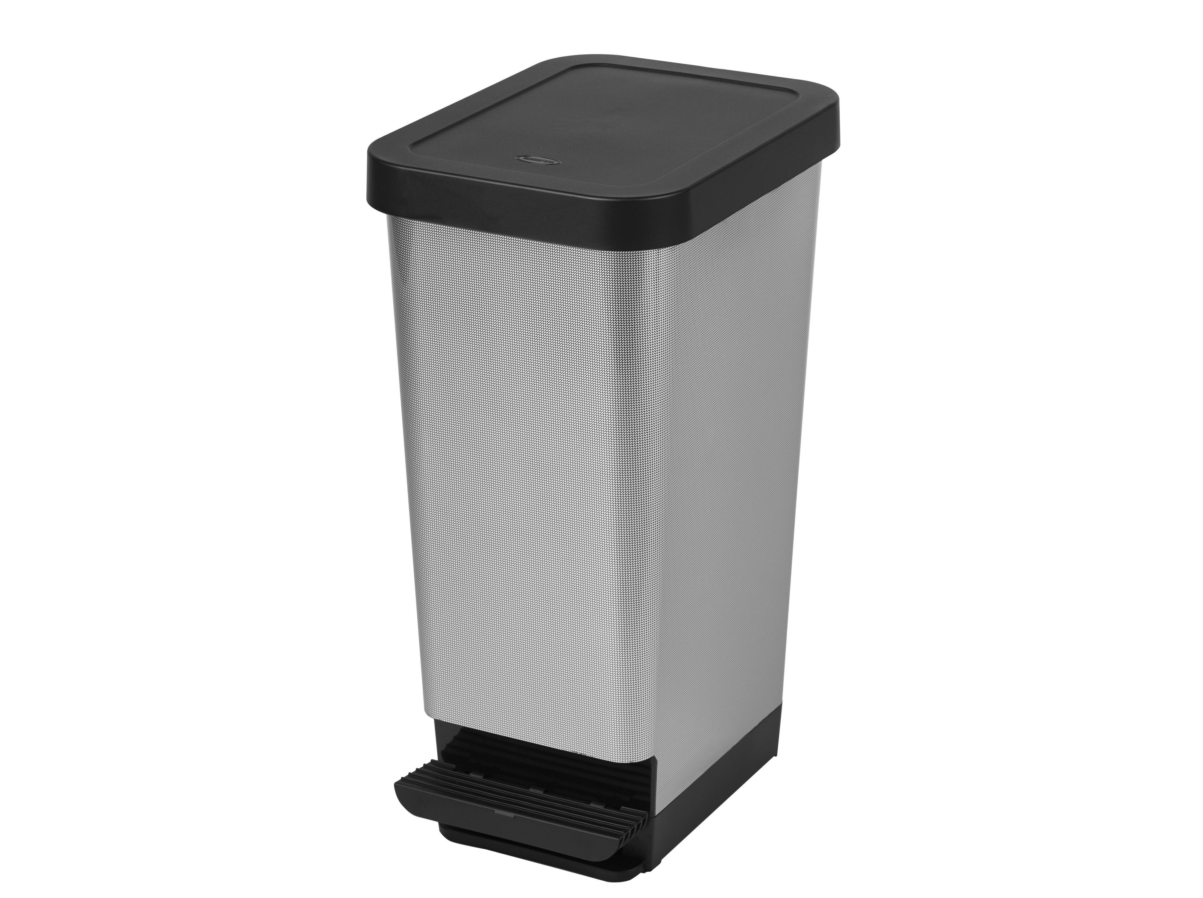 BALDE LIXO COM PEDAL ACTUEL RETR&Aacute;CTIL 45L image number 1