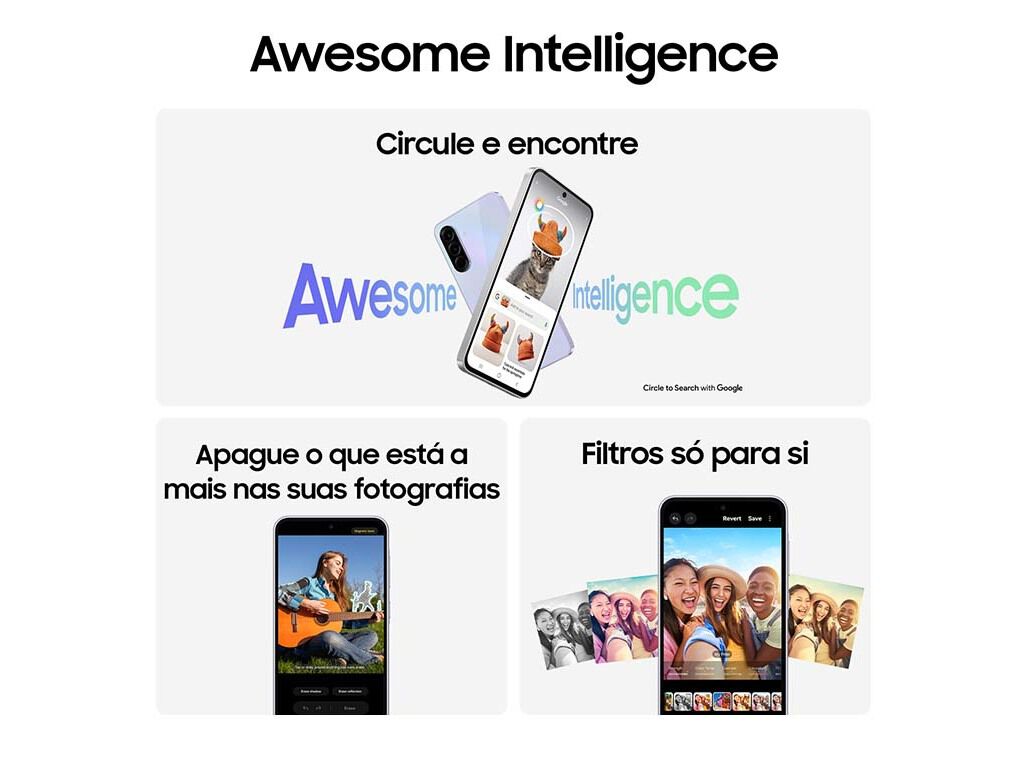 SMARTPHONE SAMSUNG GALAXY A26 5G 128GB PRETO image number 3