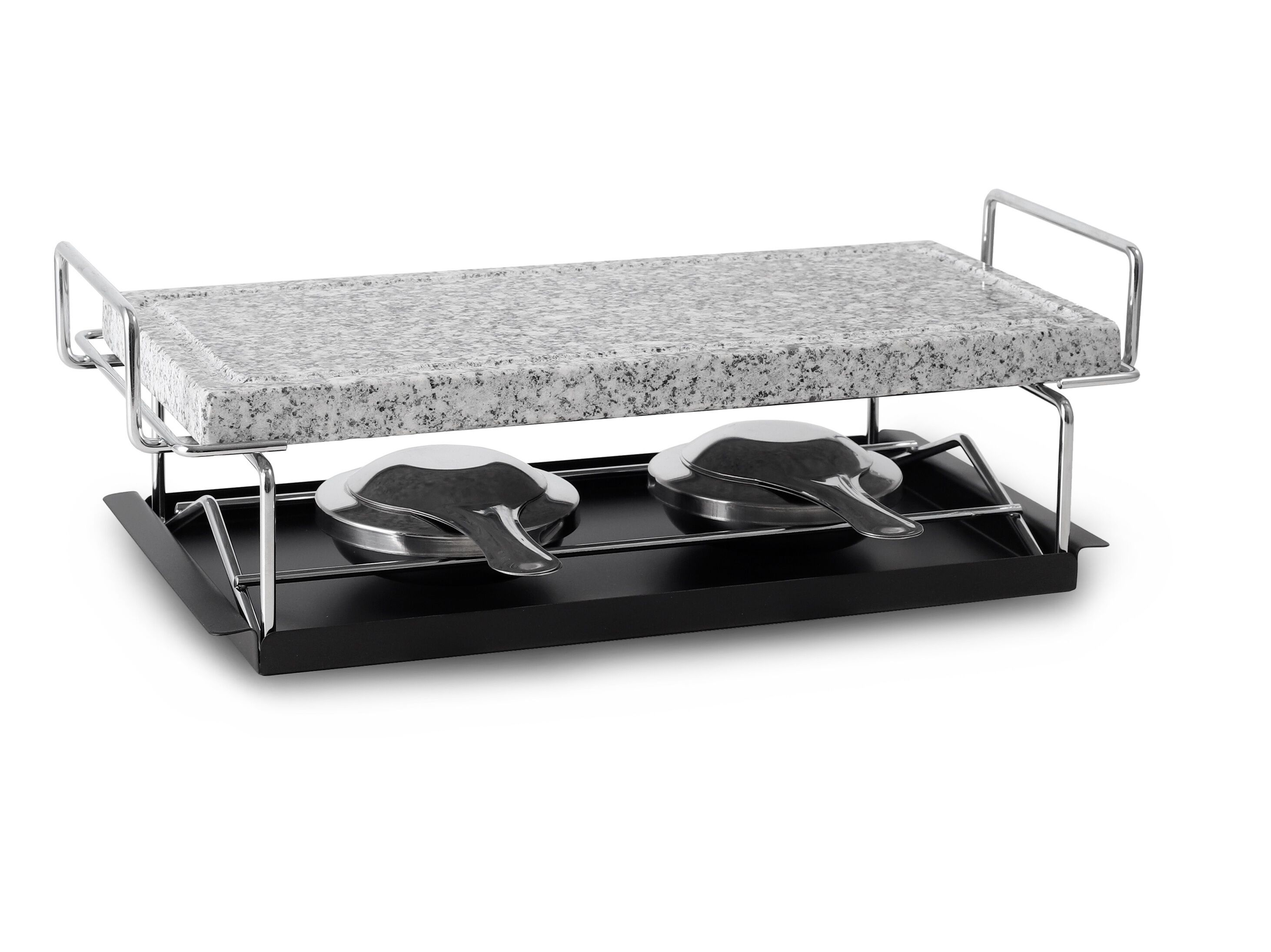 PEDRA GRELHAR ANILAR COM 2 QUEIMADORES