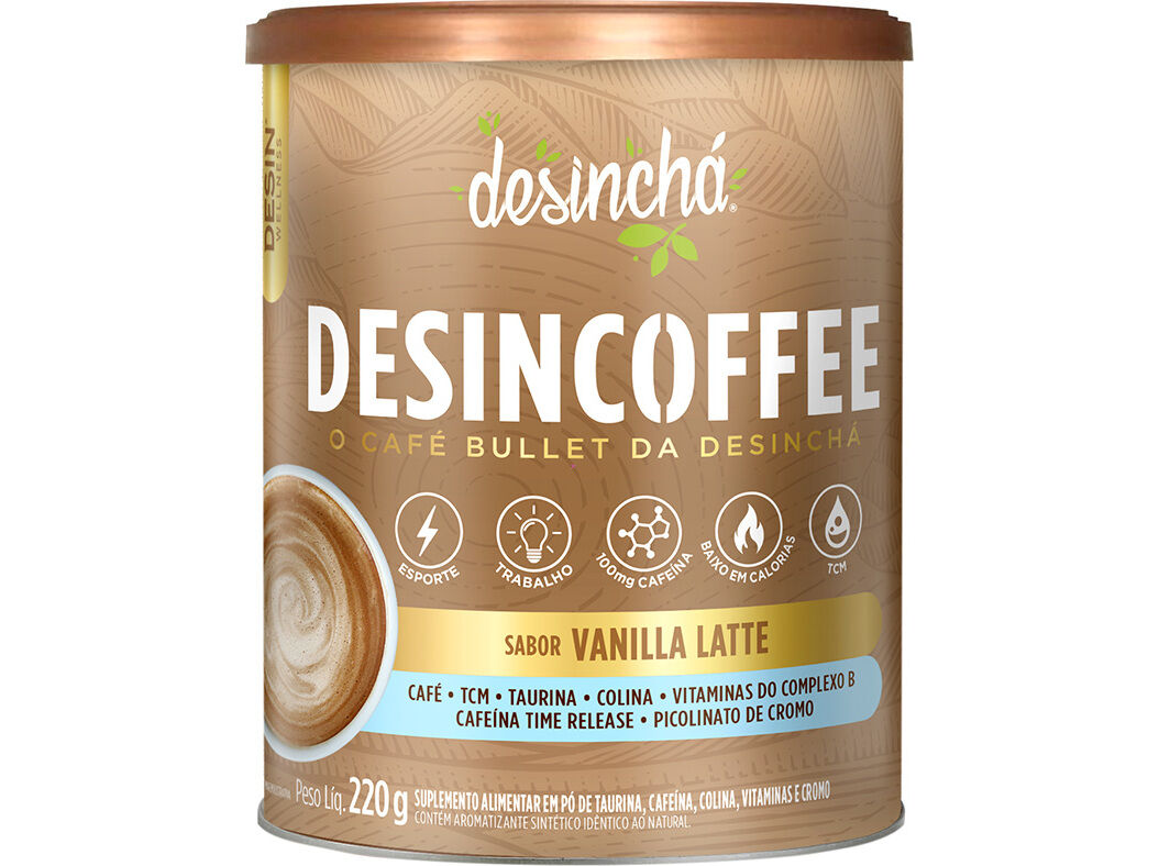 CAF&Eacute; DESINCH&Aacute; DESINCOFFEE VANILLA LATTE 220G