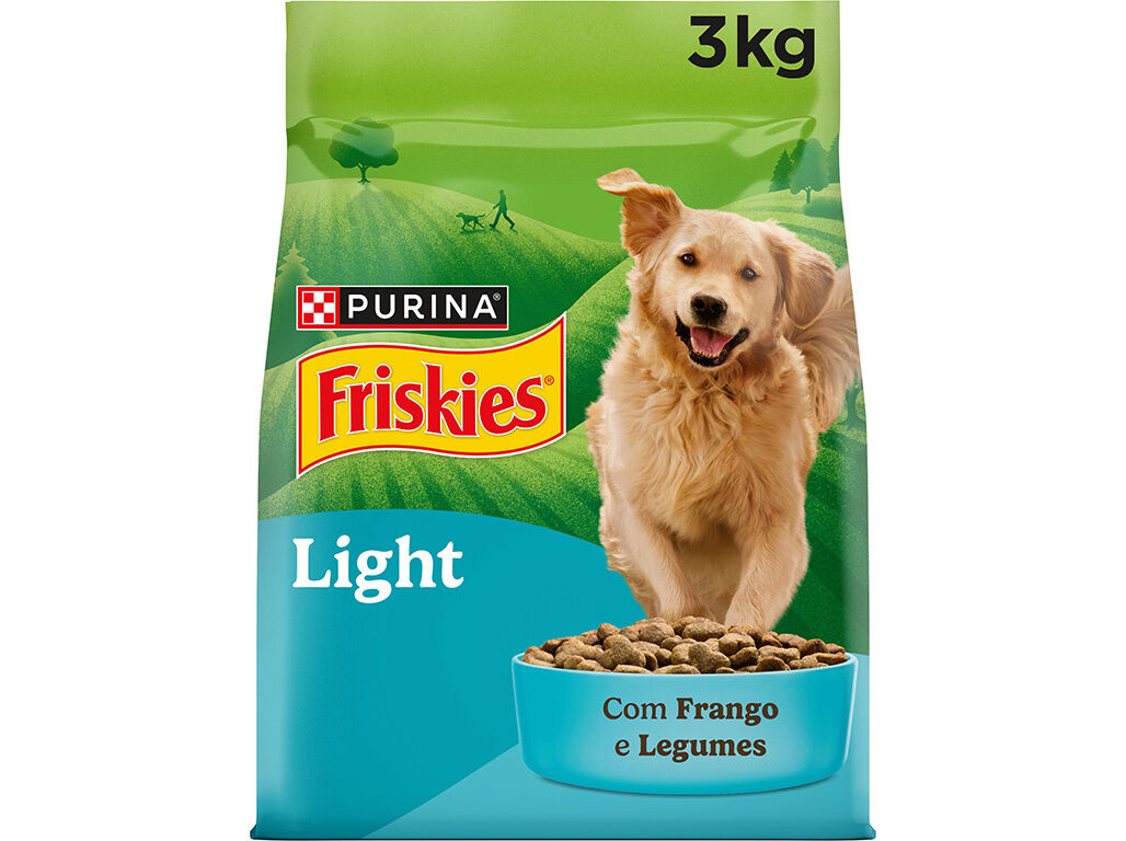 RA&Ccedil;&Atilde;O PARA C&Atilde;O FRISKIES LIGHT COM FRANGO 3KG image number 0