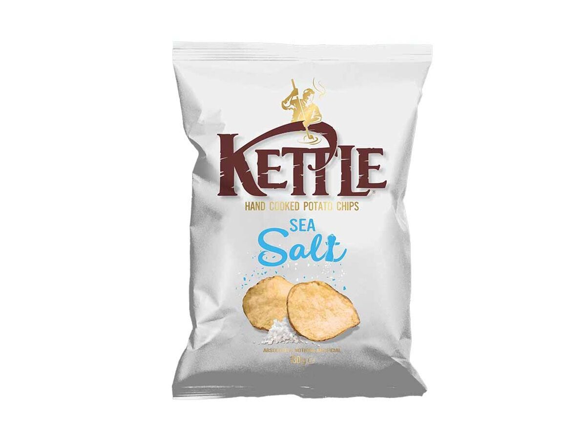 BATATAS FRITAS KETTLE SAL MARINHO 130G