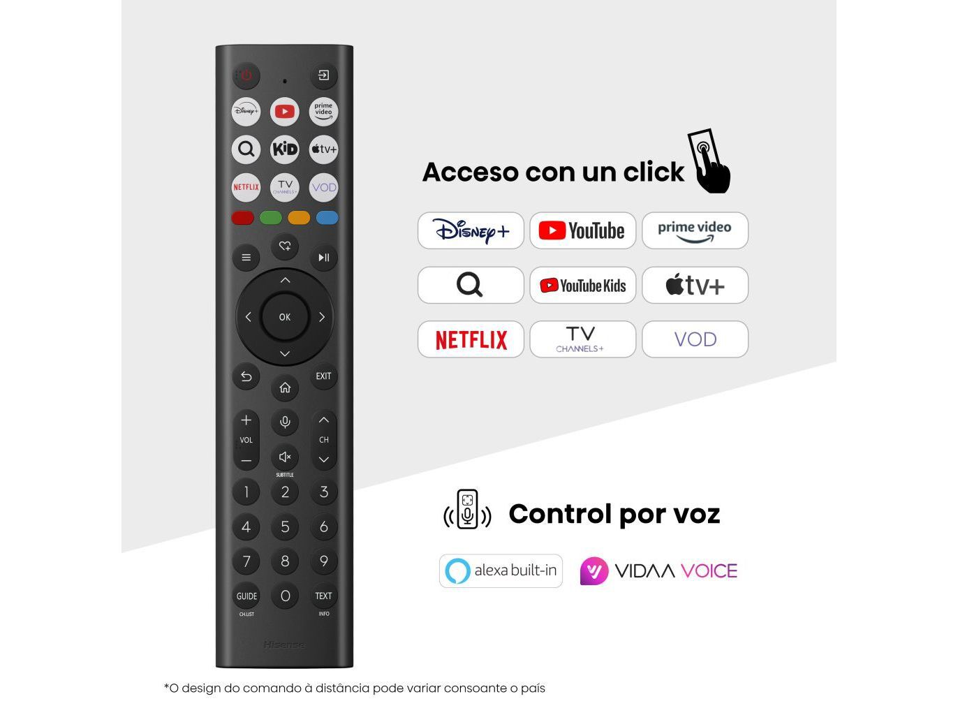 TV HISENSE 43A6Q (43'' SMART 4K 108CM) image number 8