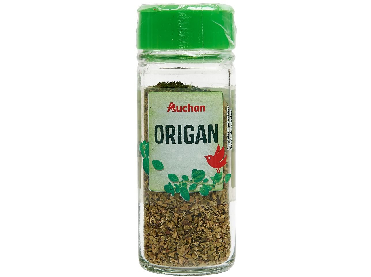 OREG&Atilde;OS PICADOS AUCHAN DESIDRATADOS FRASCO 9 G image number 0