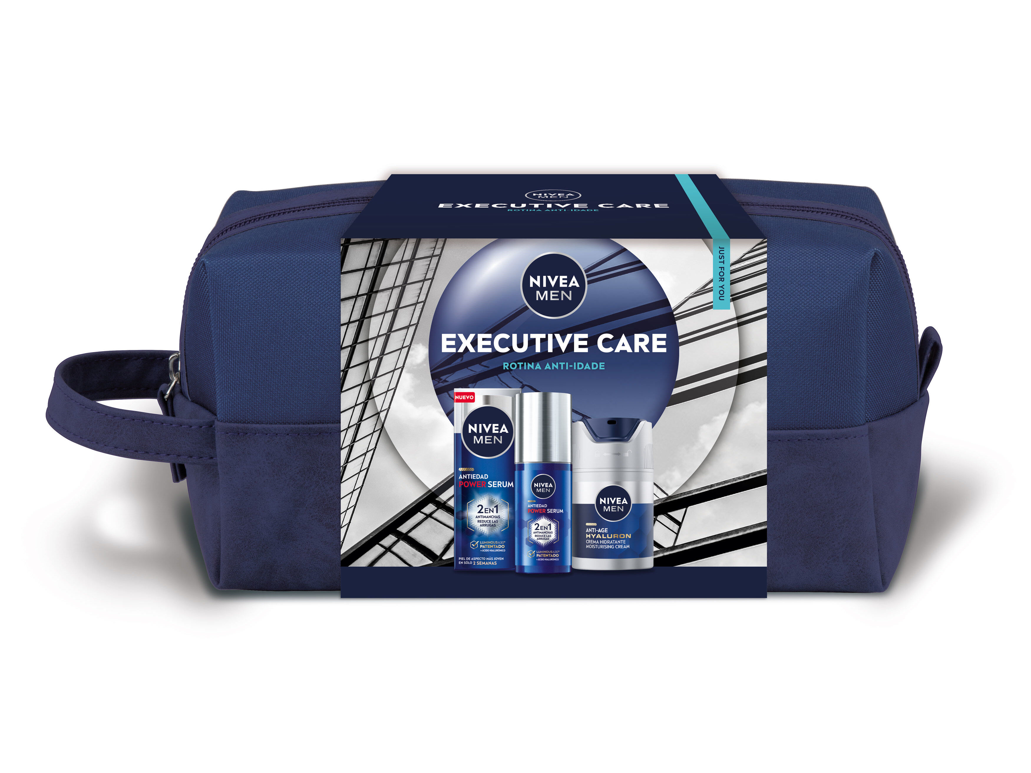 CONJUNTO NIVEA MEN PACK POWER E HYALURON