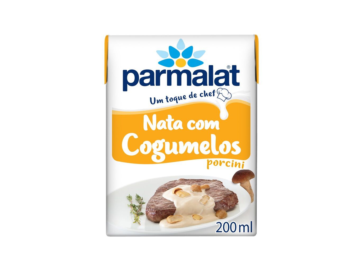NATAS PARMALAT UHT COGUMELOS 200ML image number 0