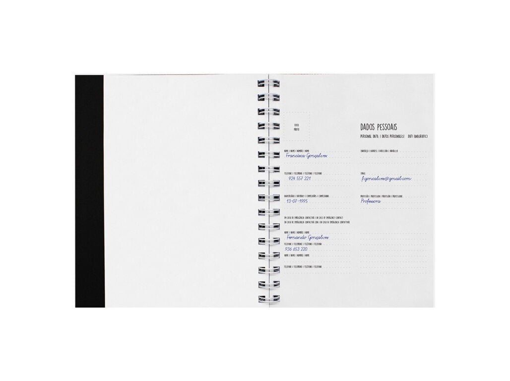 AGENDA SEMANAL 2026 A5 MAKENOTES ESPIRAL TROPICAL VIBES image number 2