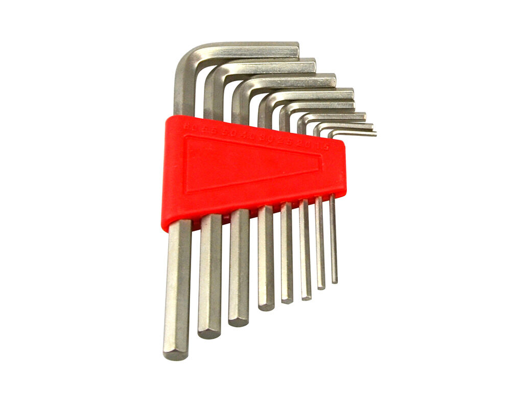 CHAVE HEXAGONAL AUCHAN PACK 8 UNIDADES