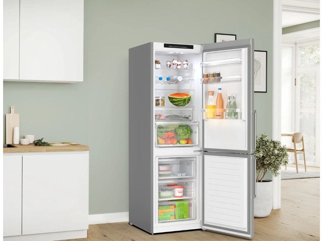 FRIGOR&Iacute;FICO COMBINADO BOSCH SERIE 4 KGN36VIBT (NO FROST B 186CM 321L INOX) image number 6