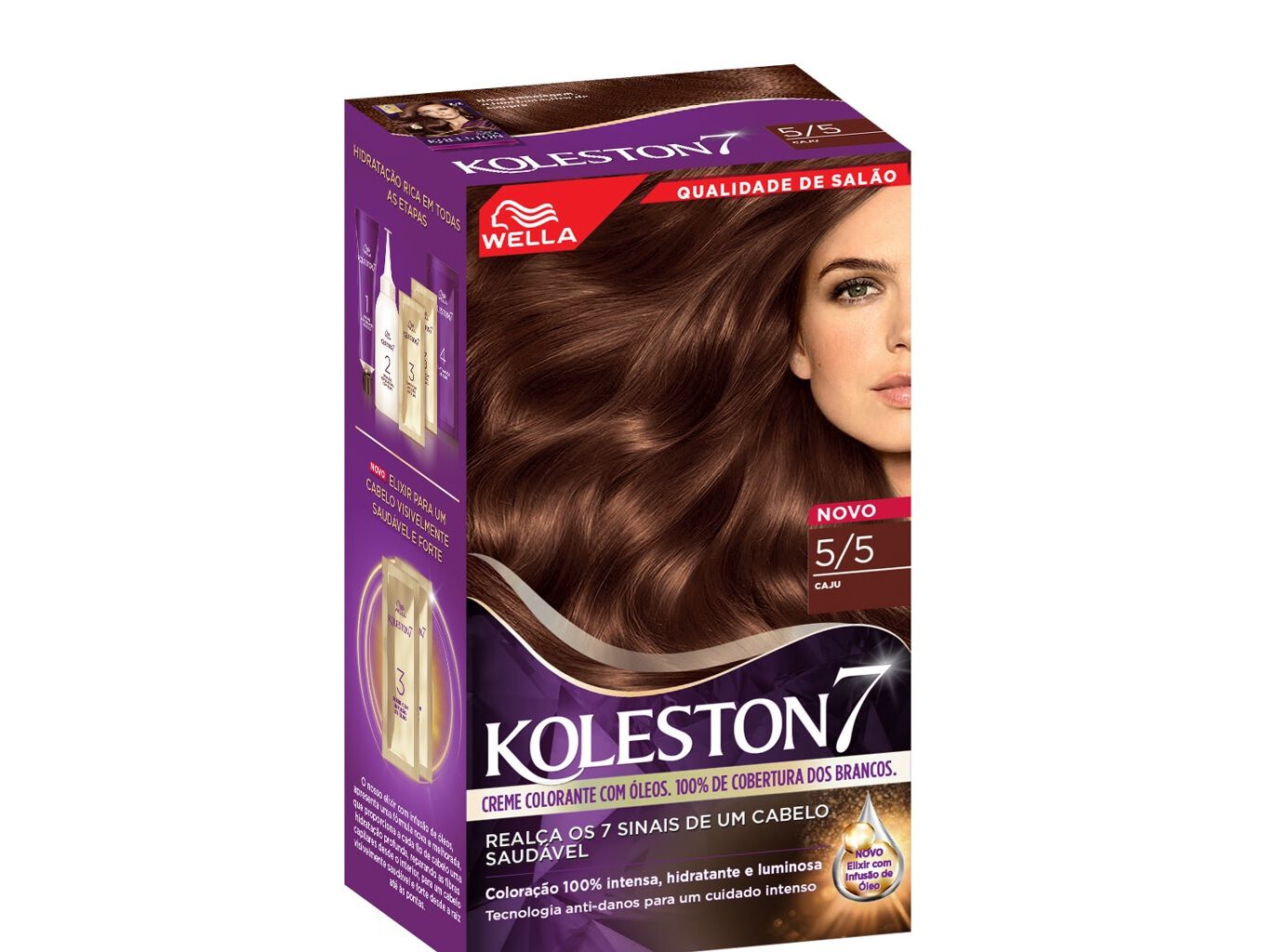 COLORA&Ccedil;&Atilde;O KOLESTON 5/5 CAJU image number 0