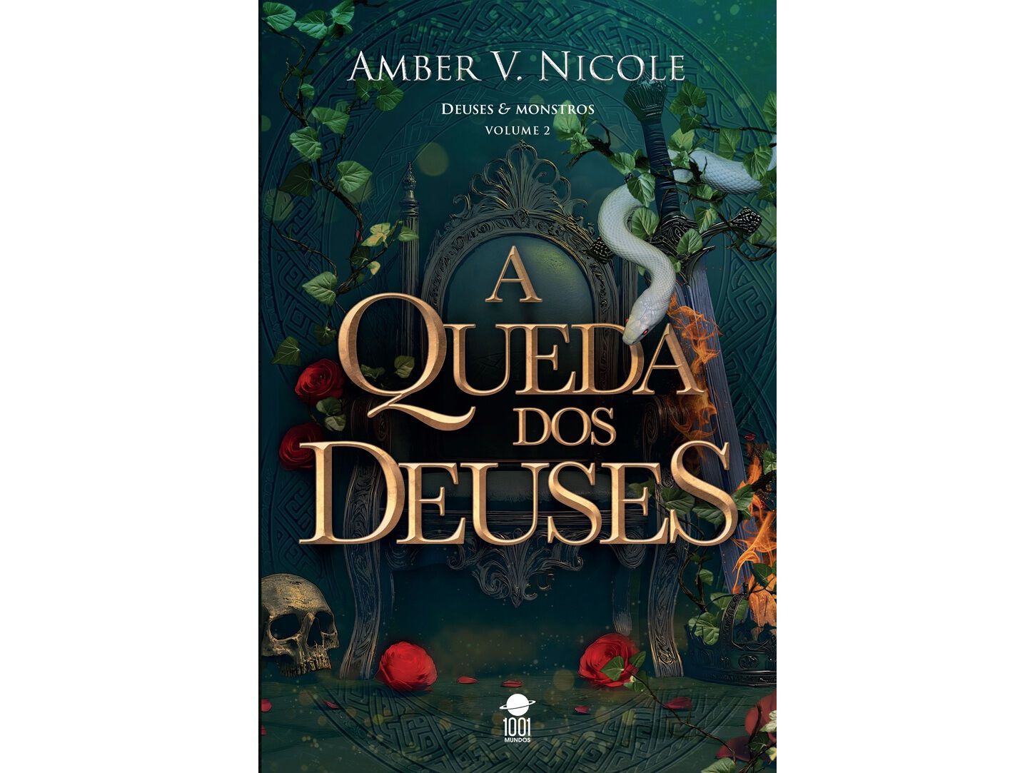 LIVRO A QUEDA DOS DEUSES DE AMBER V. NICOLE