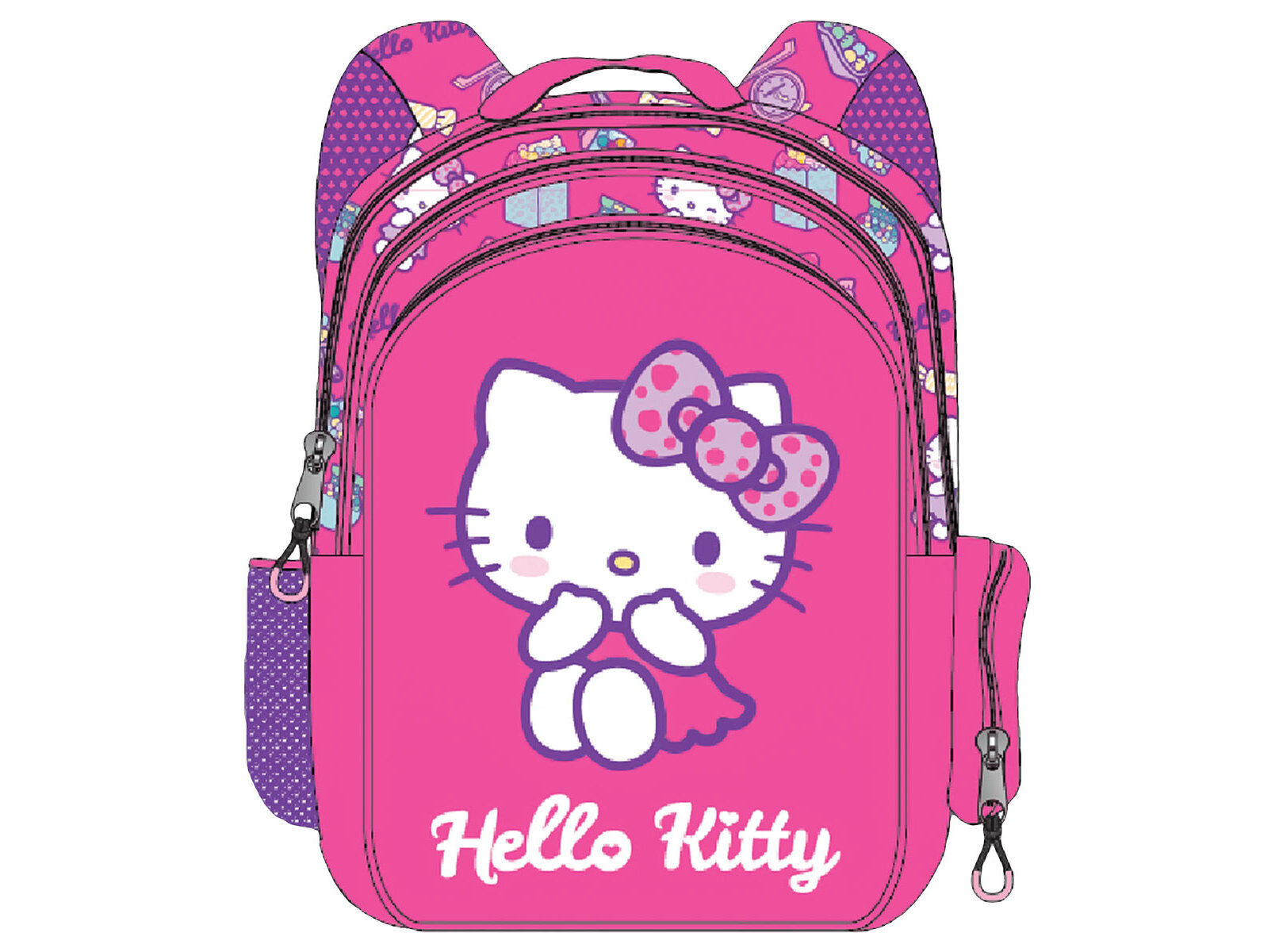 MOCHILA GRANDE HELLO KITTY 35X46X20CM image number 1