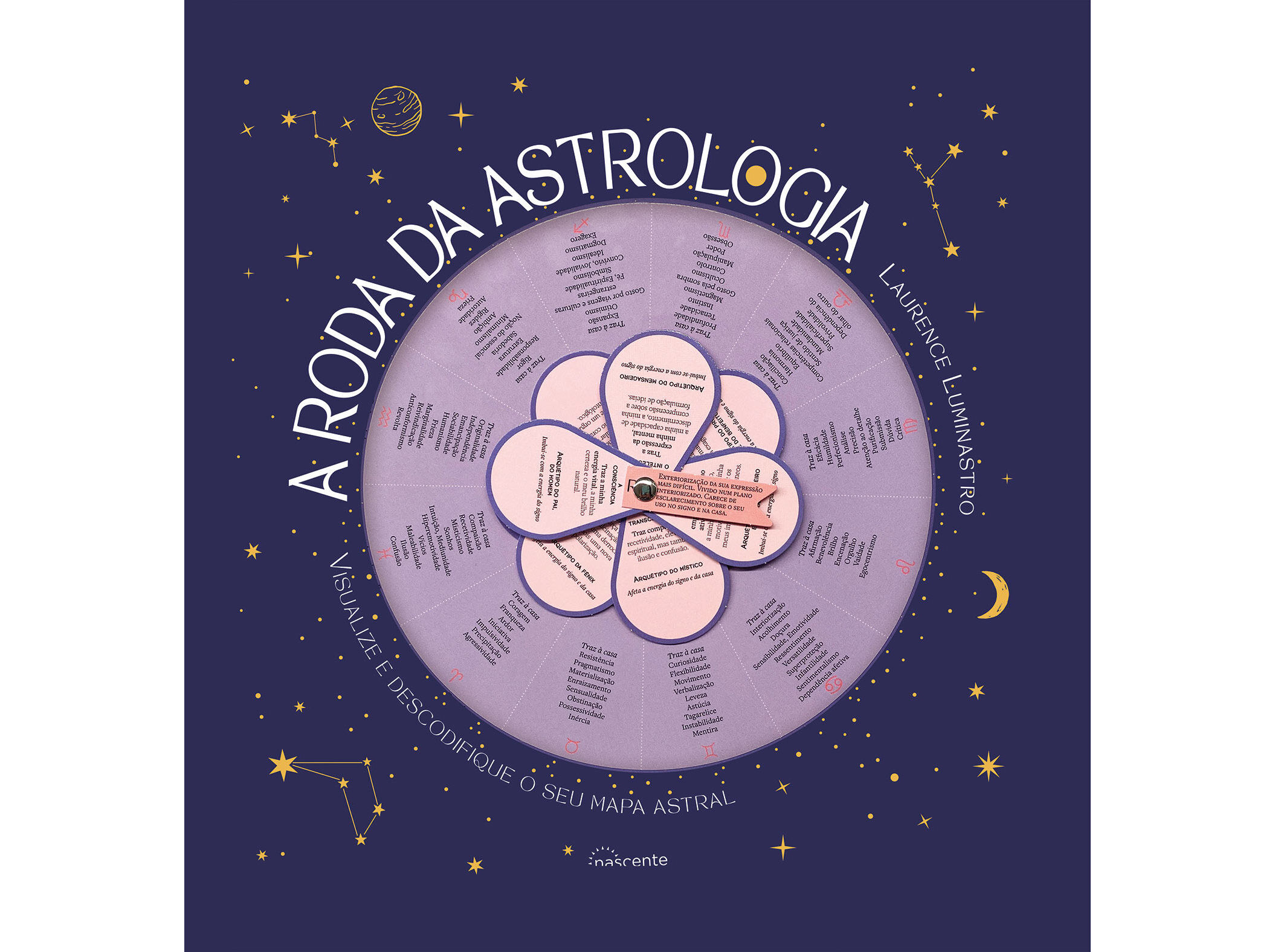 LIVRO A RODA DA ASTROLOGIA DE LAURENCE LUMINASTRO image number 0