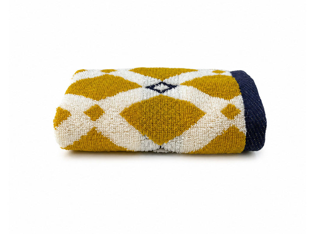 TOALHETE TURCO MUNDOTEXTIL AMARELO 550 GR 30X50 CM