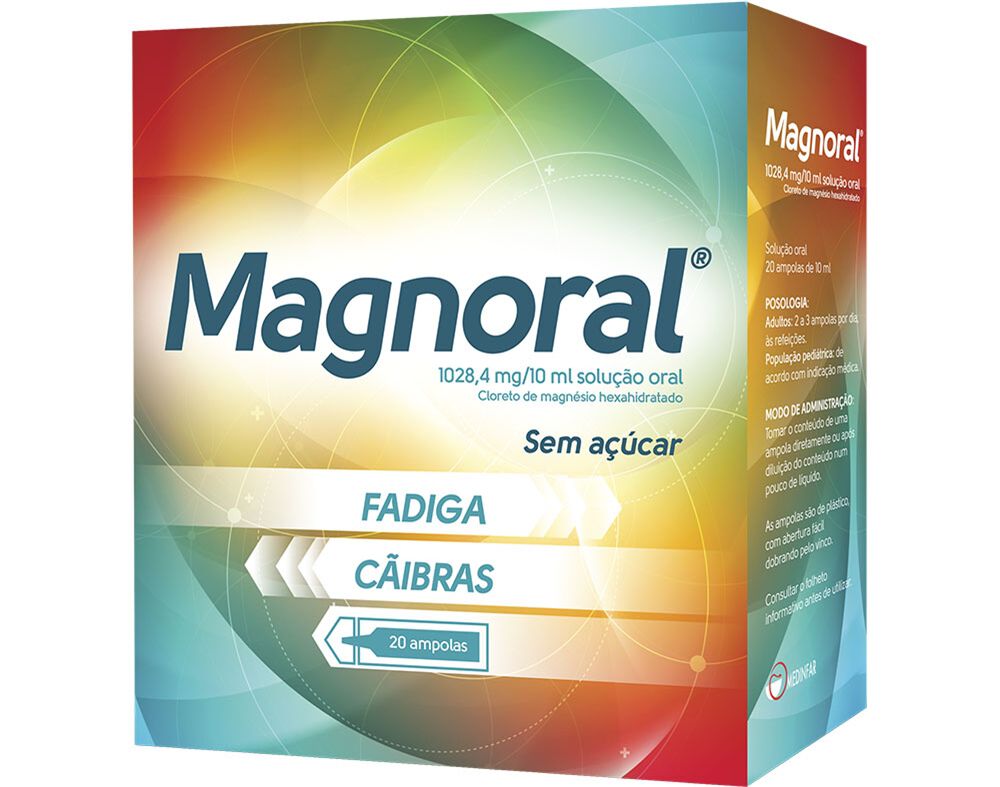 AMPOLAS MAGNORAL 1028.4MG-10ML 20UN