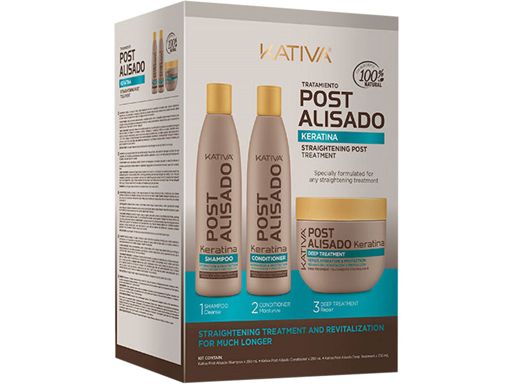 TRATAMENTO KATIVA POS ALISADOR QUERATINA 750ML image number 0