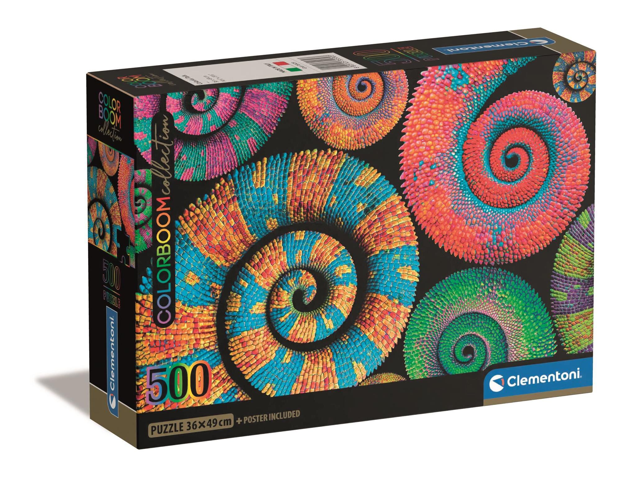 PUZZLE COLOR BOOM CLEMENTONI 500 PE&Ccedil;AS image number 0