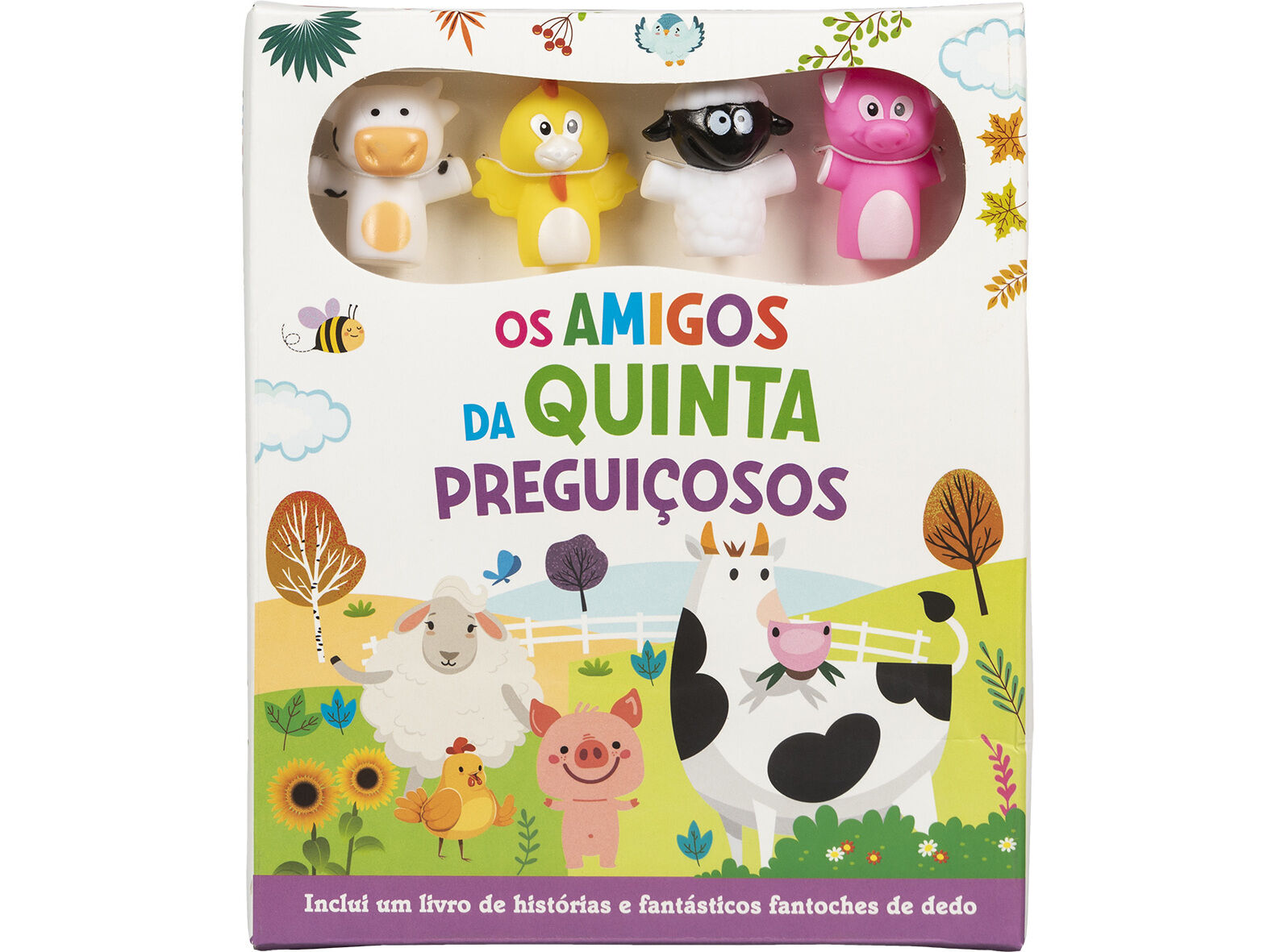 LIVRO OS AMIGOS DA QUINTA PREGUI&Ccedil;OSOS FANTOCHES DE DEDO image number 0