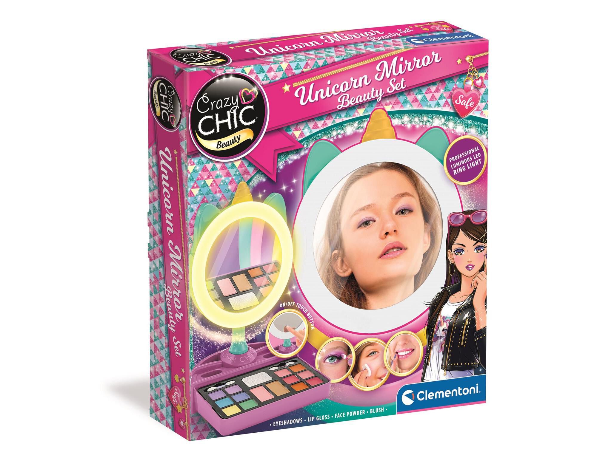 ESPELHO DE BELEZA CRAZY CHIC CLEMENTONI image number 0