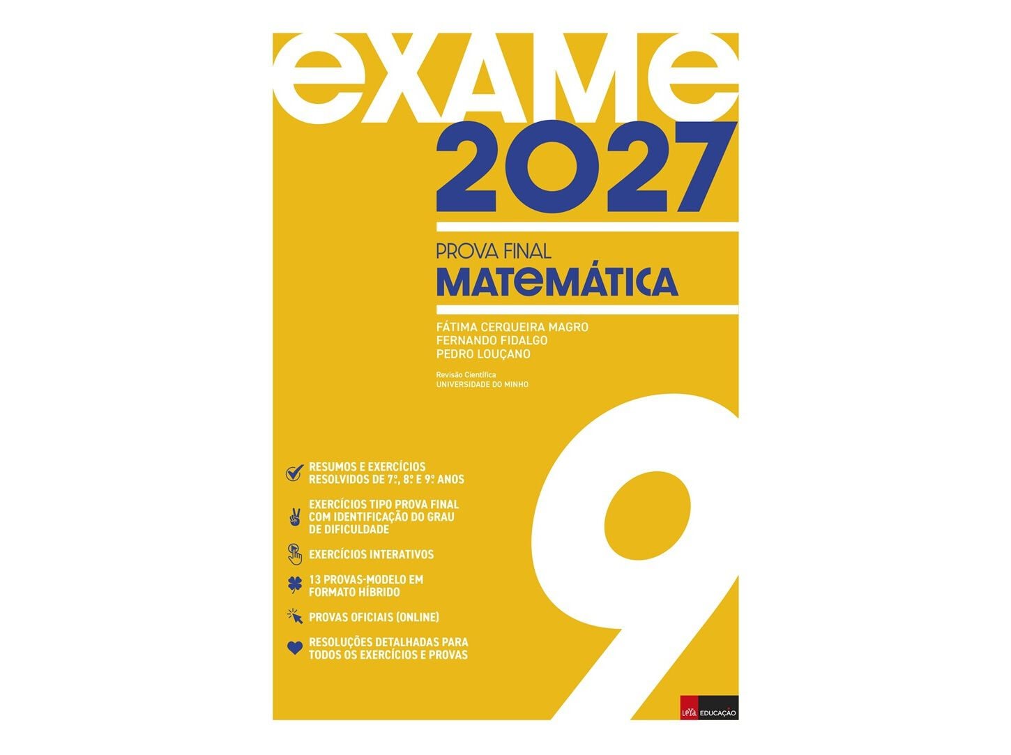 LIVRO EXAME 2027 MATEM&Aacute;TICA 9.&ordm; ANO image number 0