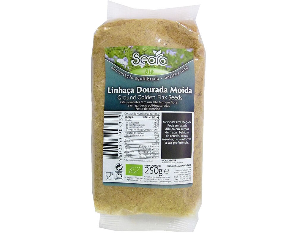 SEMENTES SEARA LINHA&Ccedil;A DOURADA MOIDAS BIO 250G
