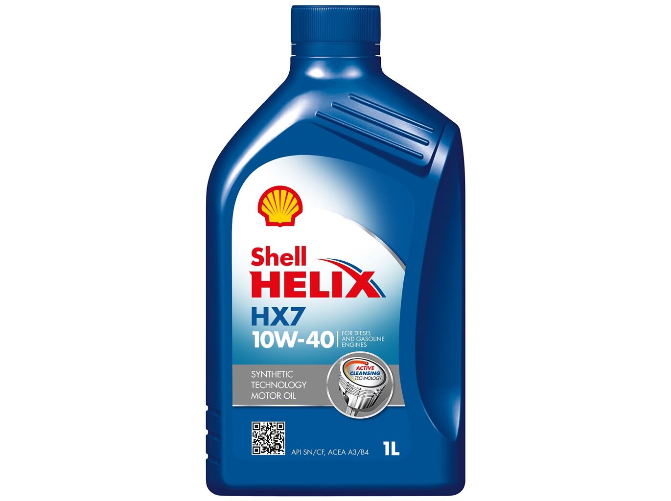 &Oacute;LEO DE MOTOR HELIX SHELL HX7 10W40 SN/CF A3/B4 1L