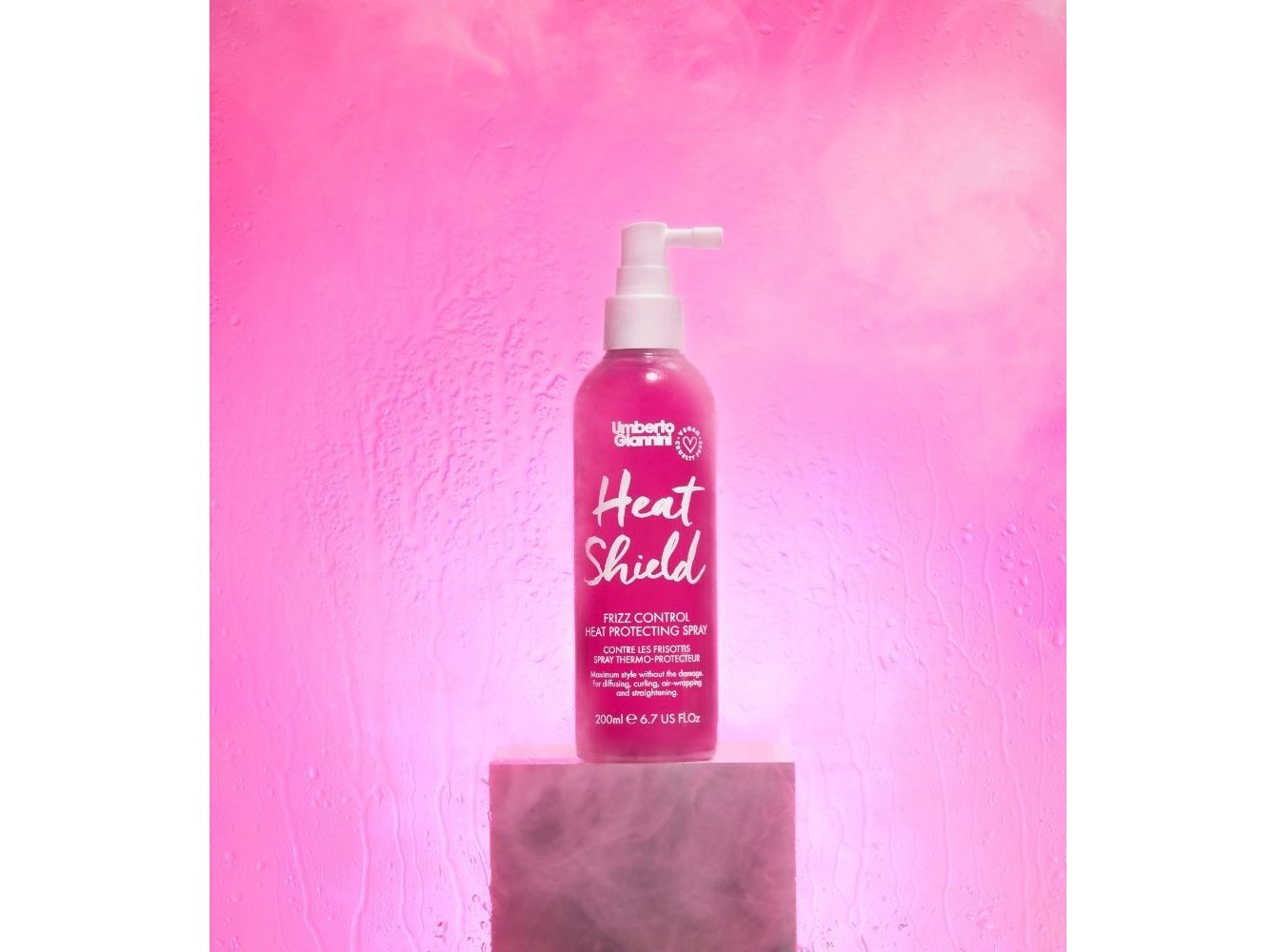 LEAVE IN UMBERTO GIANNINI HEAT SHIELD FRIZZ 200ML image number 1