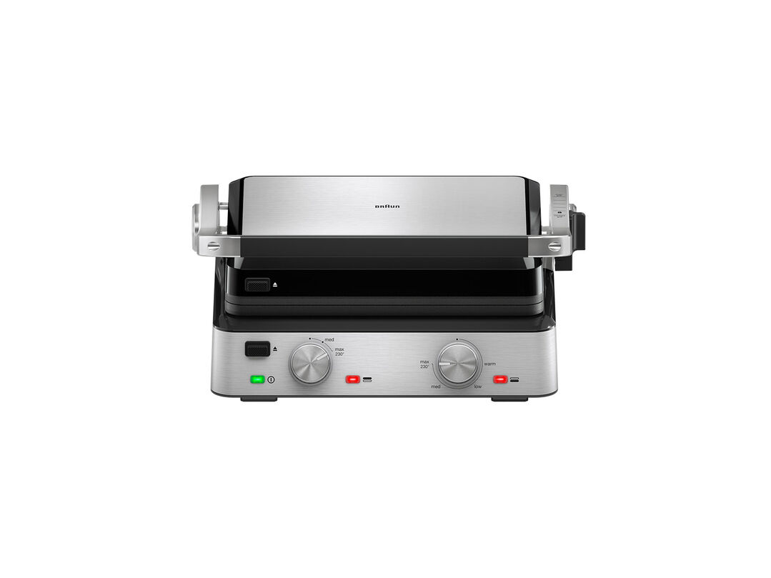 GRELHADOR DE PLACAS BRAUN CG7020 INOX 2000W image number 2