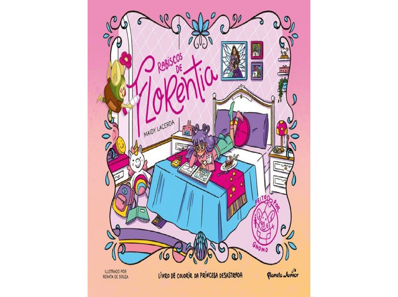 LIVRO RABISCOS DE FLORENTIA - LIVRO COLORIR image number 0