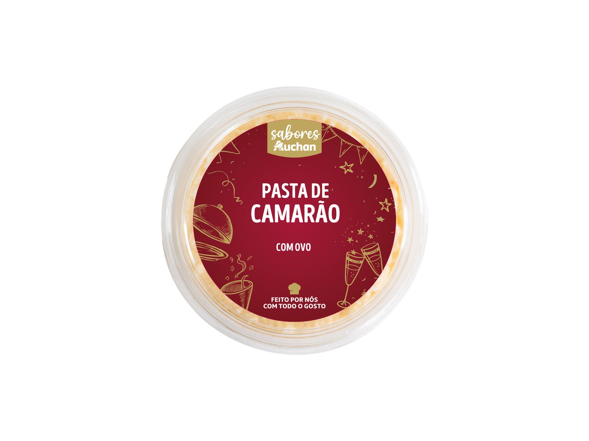 PASTA DE CAMAR&Atilde;O SABORES AUCHAN 180 G