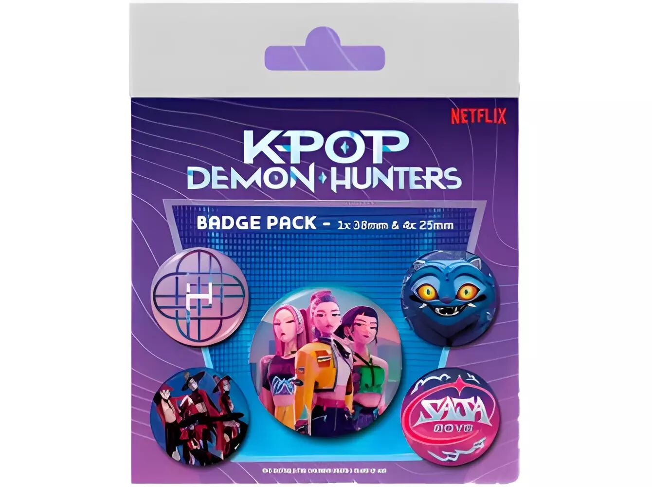 CRACH&Aacute;S K-POP DEMON HUNTERS 5 UNIDADES