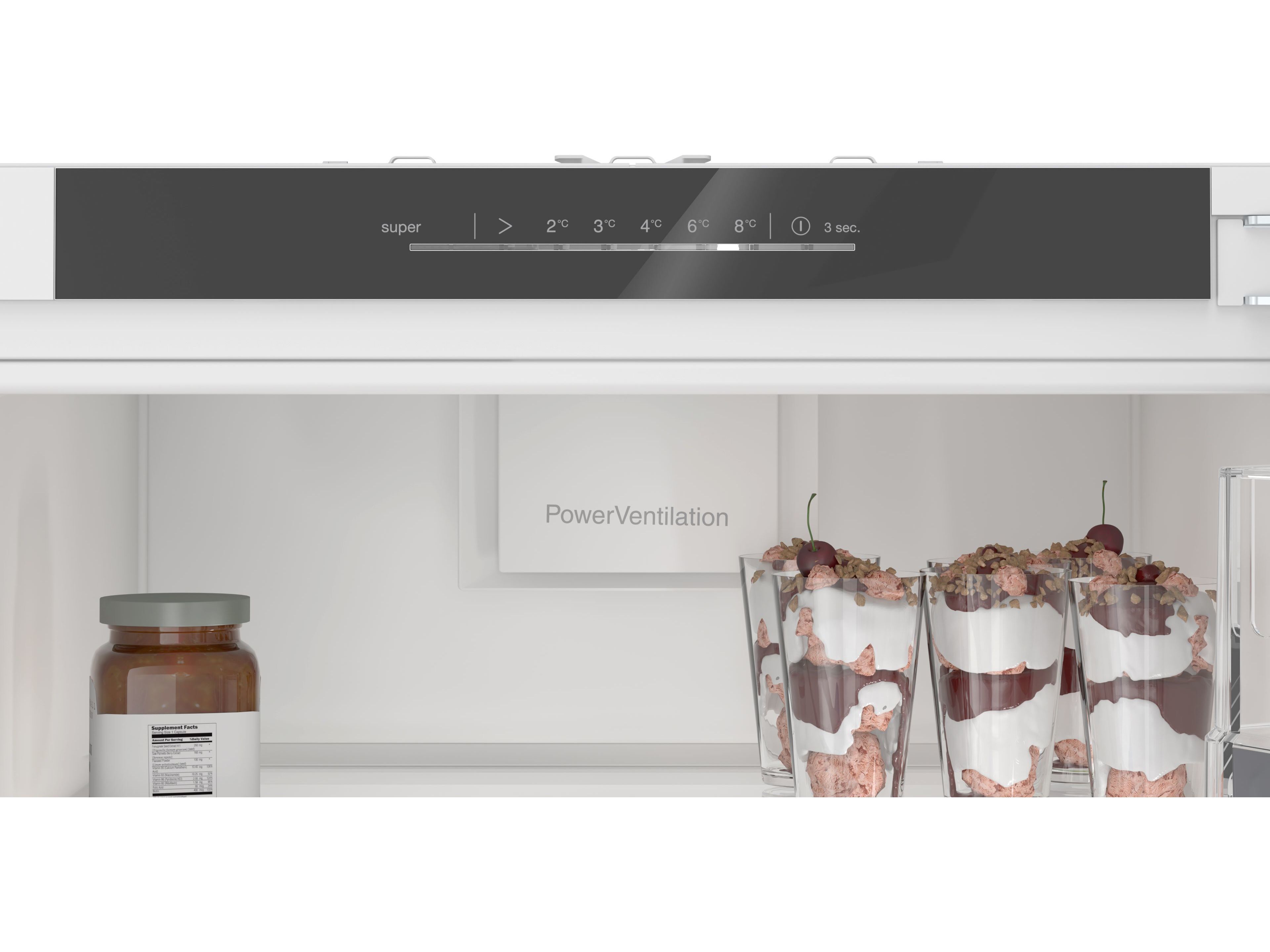 FRIGORIFICO 1 PORTA BOSCH KIR81ADD0 BRANCO D 177CM image number 1