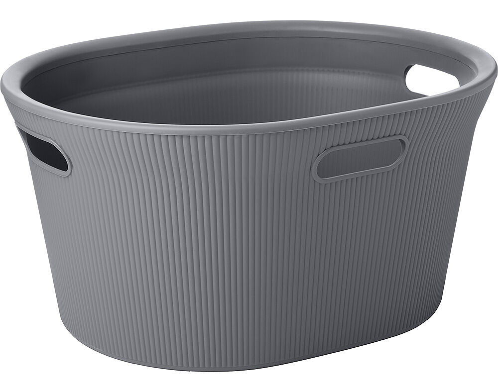 CESTA ROUPA TATAY BAOBAB CINZENTO 35L 52X42.5X26.5CM image number 0