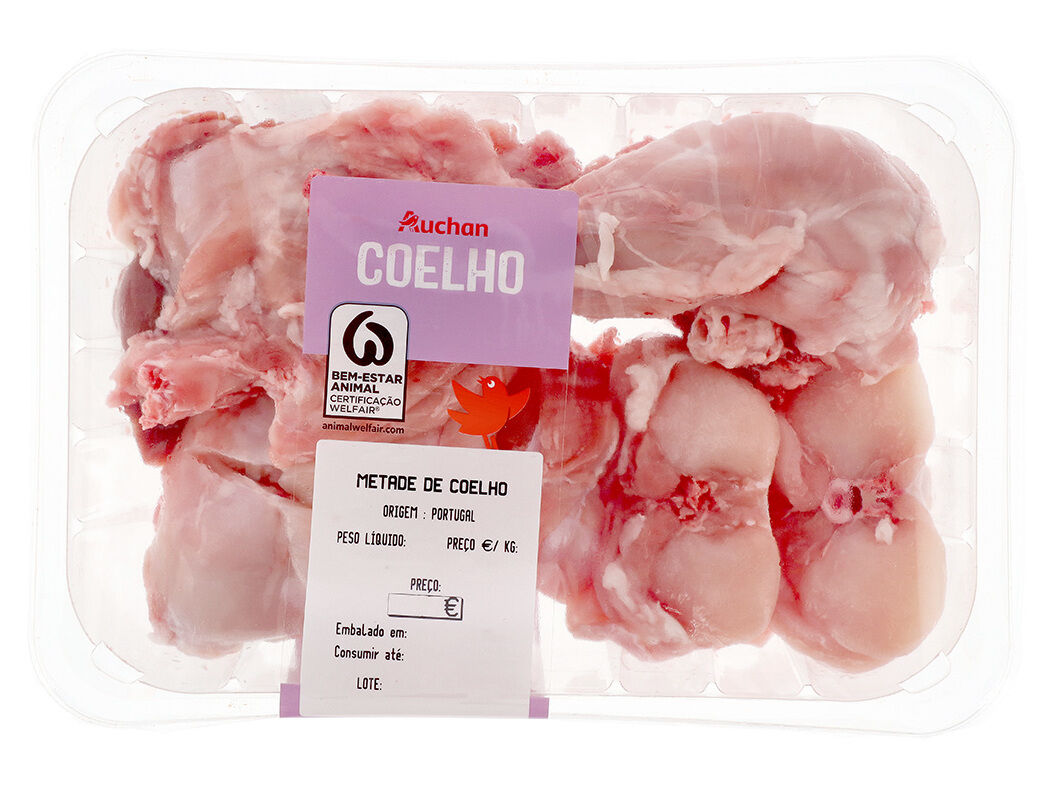 METADE DE COELHO AUCHAN KG